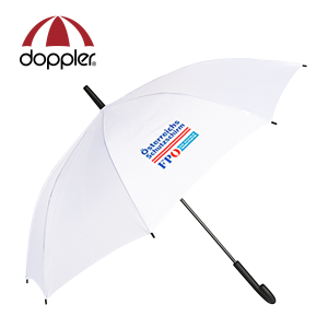 Automatik Stockschirm Weiß